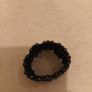 Black beaded bracelet Image 2