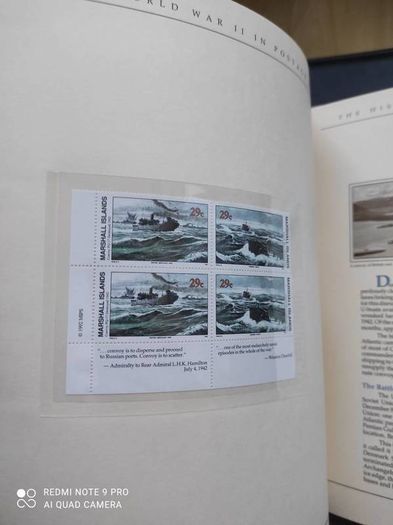 The History of World War II in the postage stamps
