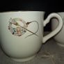 Arklow Pottery Bone China "Tara Brooch" 2 cups Image 2