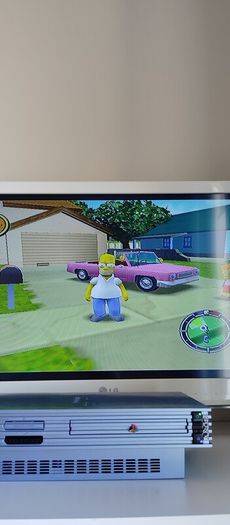 Playstation 2 Ps2 Simpsons Hit and Run Game