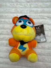 FNAF Five Nights at Freddy's Security Breach Glamrock Freddy Plush Please see photos