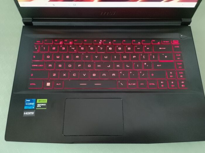 MSI RTX4050 i7 Gaming laptop