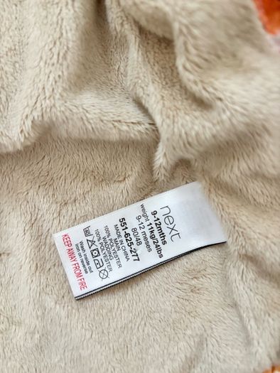 NEXT baby colourful coat 9-12 mths