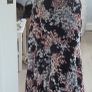 Black Flowery Dress Image 2