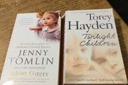 2 paperback books, true story
