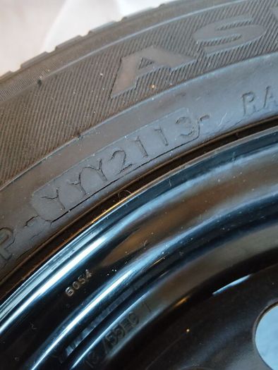 14" Tyres on steel rims