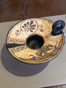 Candle holder Greek