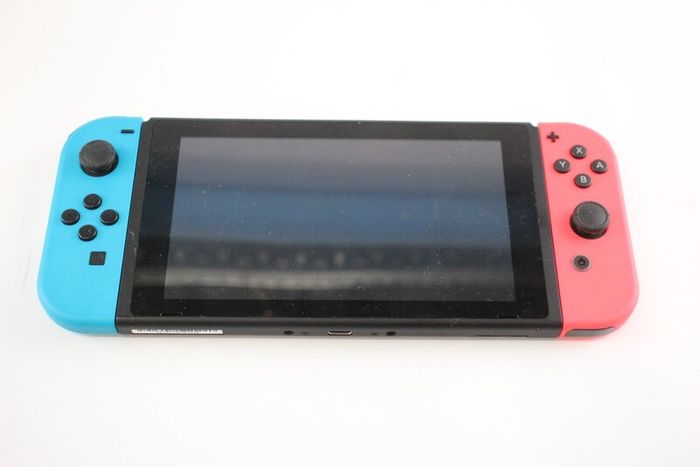 Nintendo Switch Neon Red & Blue Complete Bundle!