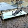 Elegant Swan Detailing Coffee Table Image 7