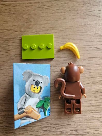 lego monkey costume fan, collectible series 28