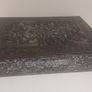 Fabulous Rembrandt's The Night Watch Vintage Hinged Biscuit Tin with a Raised Relief Reproduction of the Famous Painting, Attributed to the Victoria Biscuit Company of Holland Image 3