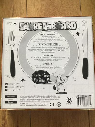 Board game for foodies