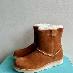 clarks girls suede boots, uk1 or eu33