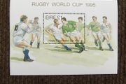 Irish 1995 Mini Sheet.Rugby World Cup Championship in South Africa.MNH.