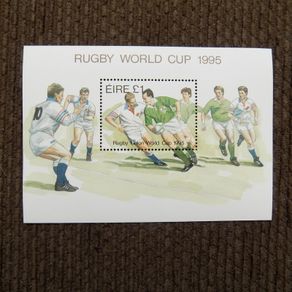 Irish 1995 Mini Sheet.Rugby World Cup Championship in South Africa.MNH.