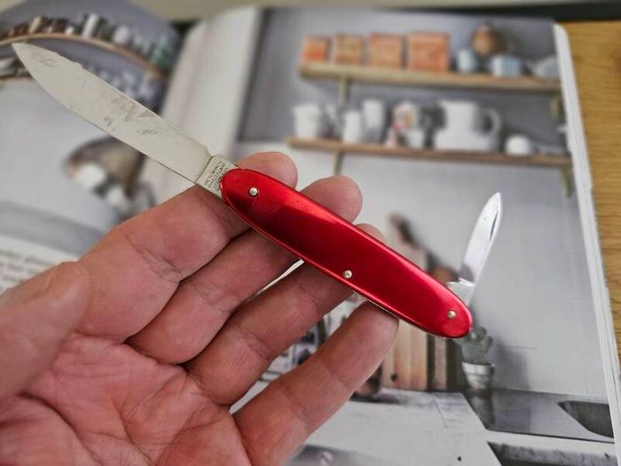 Vintage Discontinued Elinox Secretary Alox 84mm Swiss Army Knife