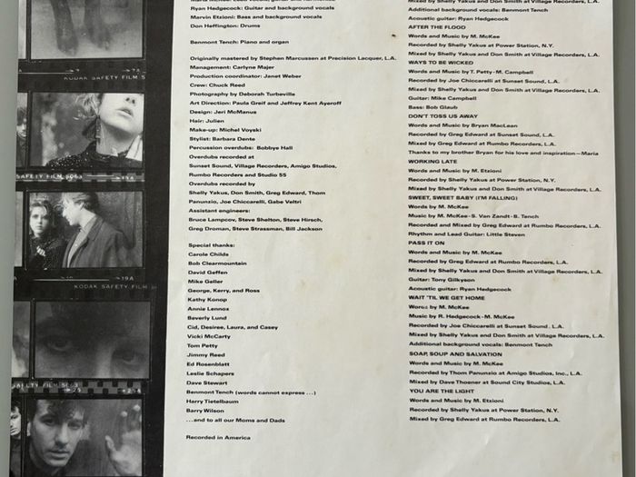 Lone Justice LP featuring Maria McKee on vocals. Record professionally cleaned and plays like new - cover is in nice shape. With original printed insert.  Cheaper than a Temple Bar pint. Bargain!