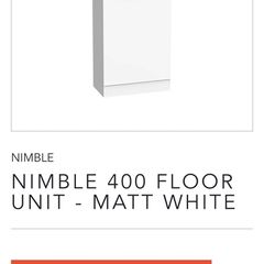 Nimble 400 vanity unit and basin