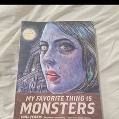 My Favorite Thing Is Monsters Emil Ferris Fantagraphics Book One Graphic Novel
