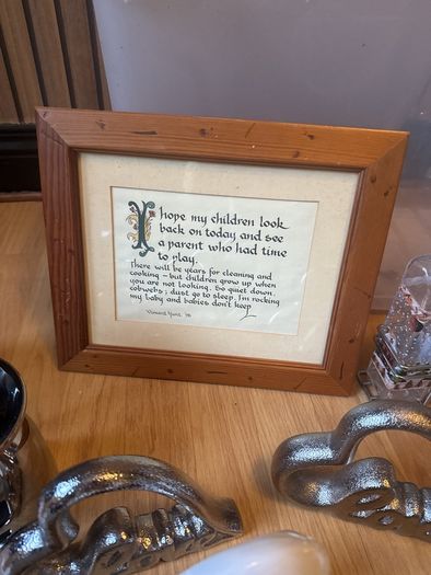 Various home decor items