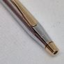 Vintage Cross Chrome & Gold Ballpoint Pen Image 2