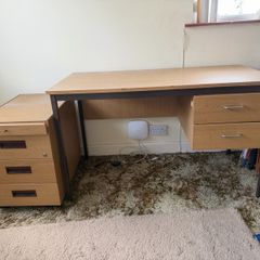3-Drawer Cabinet & Matching Desk
