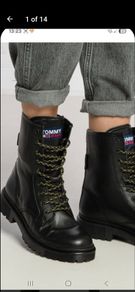 Tommy Jeans leather boots  Excellent condition