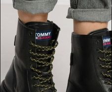 Tommy Jeans leather boots  Excellent condition
