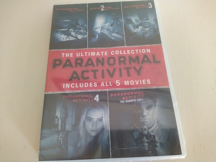 Brand New Paranormal Activity 1-5 Dvd Boxset