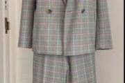 trousers suit Bnwt herringbone suit size 10 boutique brand