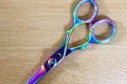 Professional hair scissors stainless steel (Multi Color)