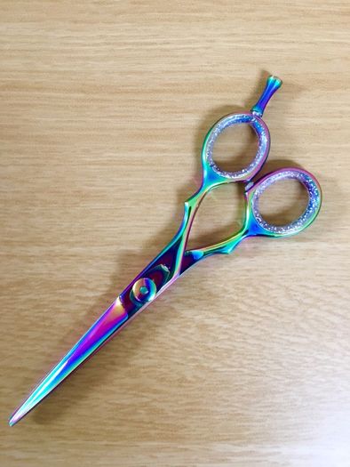 Professional hair scissors stainless steel (Multi Color)