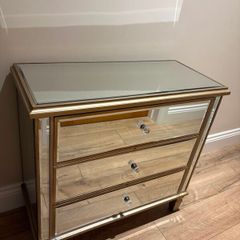 Mirror Glass Bedroom Furniture