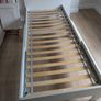 Ikea Childrens Bed, Mattress, and Protector Image 3