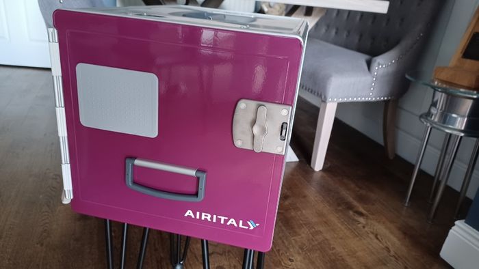 Brand new Air Italy Galley Box Airline Plane Atlas Storage Side Table Handmade