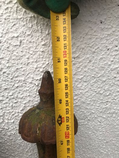 Iron antique railings fencing