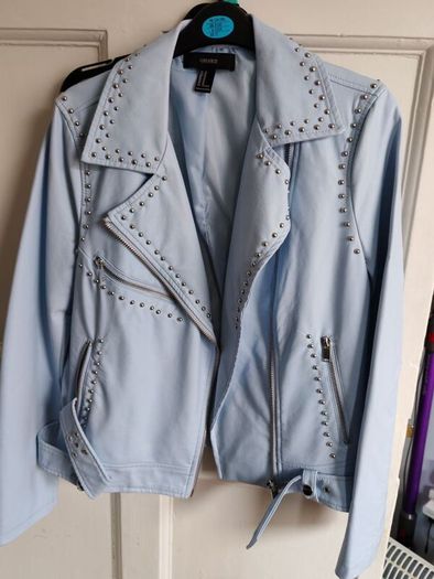 Faux leather jacket