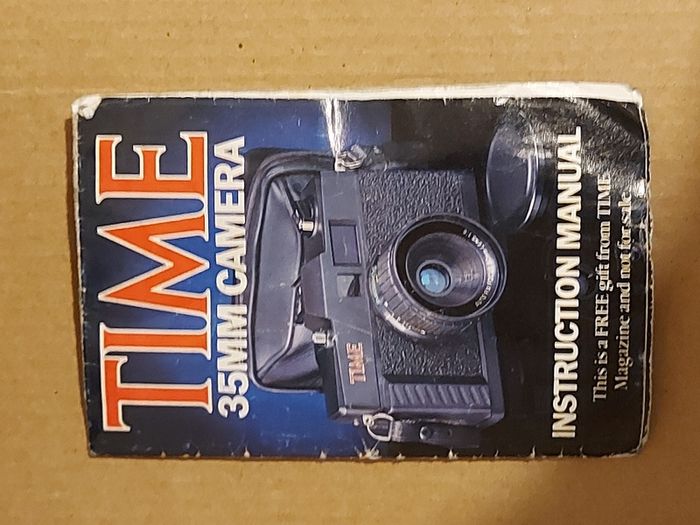 Rare vintage Time Subscription Film Camera Gift, in like new condition, with lanyard and case