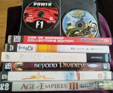 Vintage Retro PC Games Bundle / Joblot - Age of Empires, Black & White, Rome Total War & More