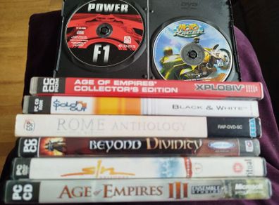 Vintage Retro PC Games Bundle / Joblot - Age of Empires, Black & White, Rome Total War & More