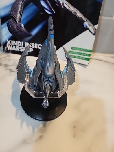 star trek eaglemoss xindi insectoid warship
