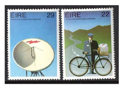 1983 Ireland World Communication Year Commemorative Stamps Mint Never Hinged (MNH).
