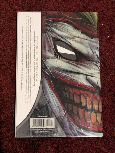 Batman Volume 3: (The New 52) Death of the Family HC
