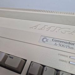 Commodore Amiga 500 Plus (A500+) Bundle SERVICED & Tested (Sensible Soccer Boxed) And Lemmings.