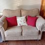 Sofas with matching cushions Image 2