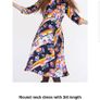 ZARA NEW midi floral dress Image 5