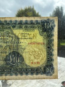 lady lavery 10 Pounds 1970 VF