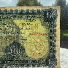 lady lavery 10 Pounds 1970 VF