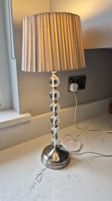 Glass Table Lamp