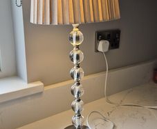 Glass Table Lamp